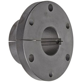 TB Woods Type E E218 Sure-Grip Bushing, Cast Iron, Inch, 2.125" Bore, 3.834" OD, 2.62" Length, 20000 lbs/in Torque, Standard Design, Standard Keyway