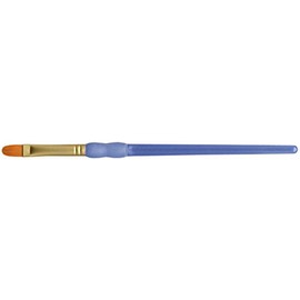 ROYAL BRUSH R9170-8 Crafter's Choice Taklon Filbert Brush, Size 8, Gold