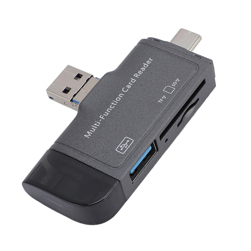 Jectse Compact Multifunctional Memory Card Reader USB Small Adapter for