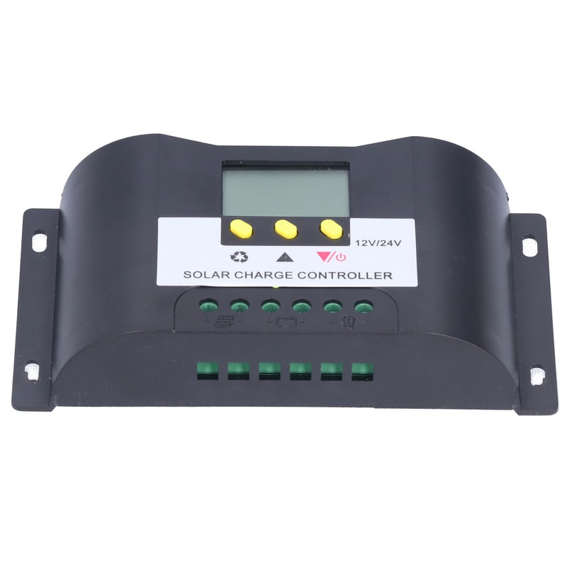 Intelligent Solar Charge Controller with Adjustable Timer Control Modes LCD