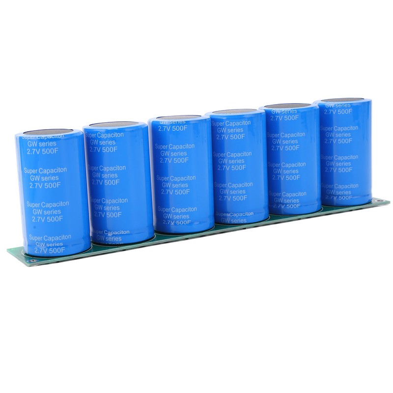6 in 1 2.7V500F Super Capacitor Module Farad Capacitor Energy