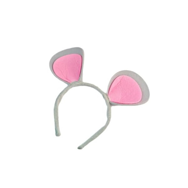 5pcs Mouse Headband with Chef Hat Mouse Chef Headband Nose