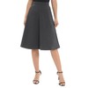 Urban CoCo Women's A-Line Elastic High Waist Flare Work Midi