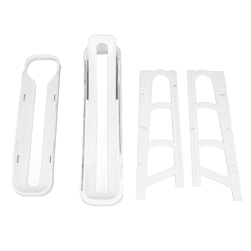 Rolling Egg Dispenser 2 Tier Space Saving Automatic Roll Down