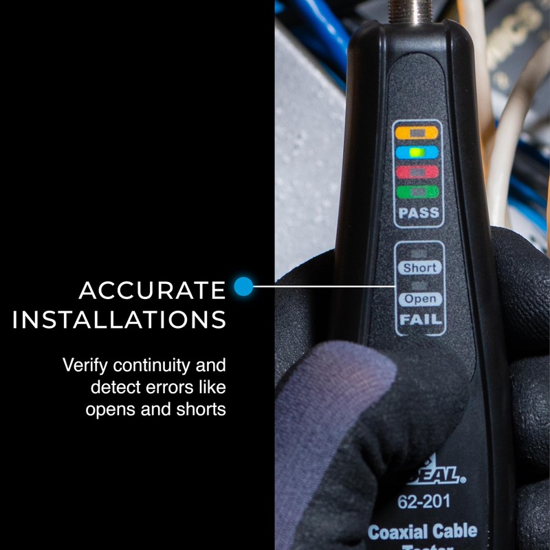 Ideal Electrical 62-201 Coax Mapper w/ 4 Remotes