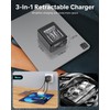 W & O Retractable Phone Charger with USB C Cable