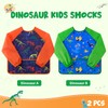 2 Pack Dinosaur Kids Art Smocks - Dino Toddler Smock