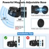 fishkeeper Aquarium Wave Maker, 1600GPH Adjustable Submersible Aquarium Powerhead with