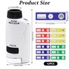 Viceda Mini Microscope for Kids, 60-120x Magnification, Portable Pocket Microscope