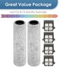 【Version 2 Detachable】(6 Pack) S7 Pro Brush Rollers and HEPA