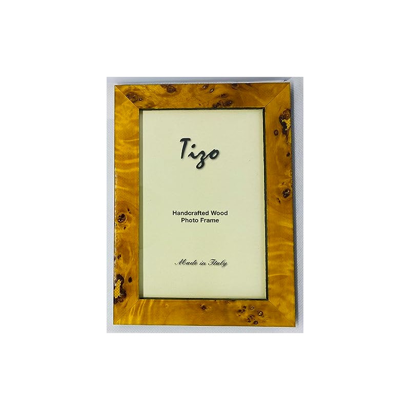 Tizo 8" X 10" Light Brown Wooden Frame, Made in