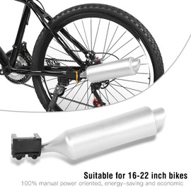 ZAWELIYO Pipe Exhaust System, 16-22 Inch Spoke Sound Maker Motocards Kit Exhaust System Tube with 6 Sound Making Cards for Cycling Accessory