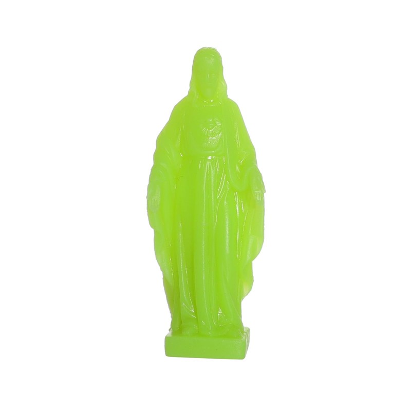 KOMI Glow in The Dark Plastic Jesus with Prayer Card,