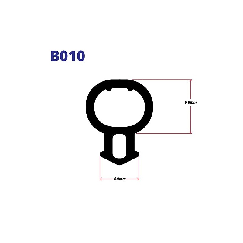 uPVC Window & Door Gasket Seal Double Glazing Bubble Rubber