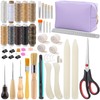 65 Pcs Book Binding Kits Book Binding Materials Bone Folder