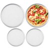 4 Pack Seamless Round Pizza Screen, 2 Pcs 12 inch