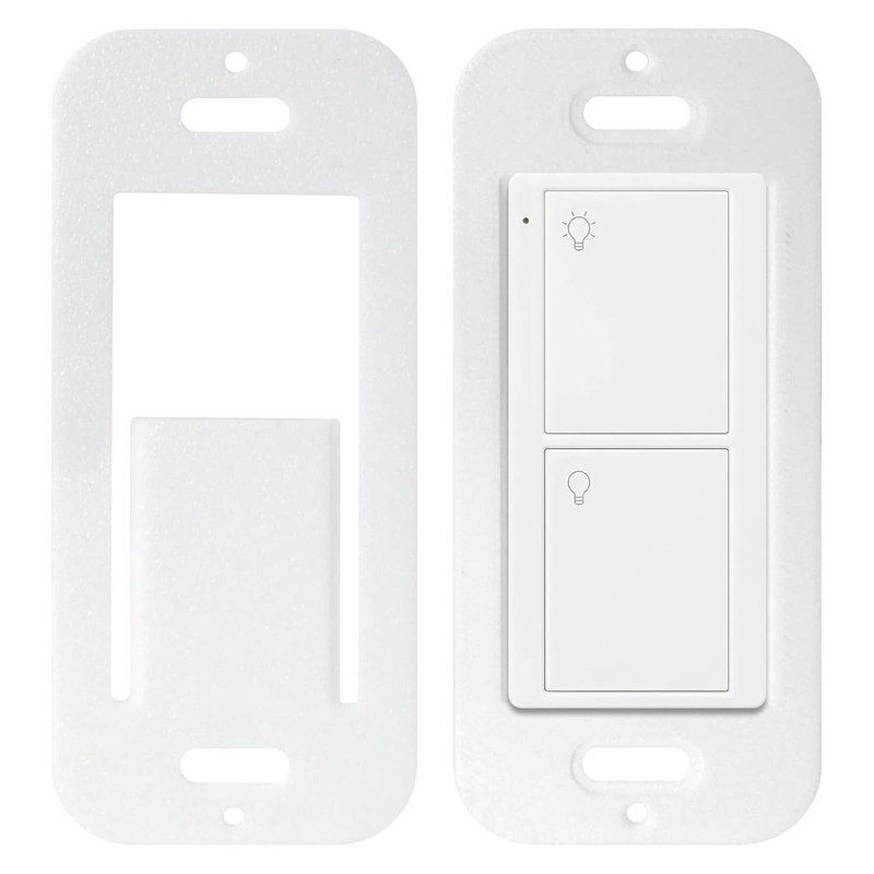 Remote Wallplate Bracket Compatible with Lutron Pico Remote Seamless Remote