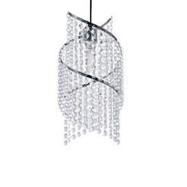 Innoteck INNOTECK Spiral Droplet Pendant Light Shade, Steel