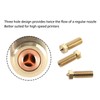 5pcs CHT V6 3D Printer Nozzle 3 Holes High Flow