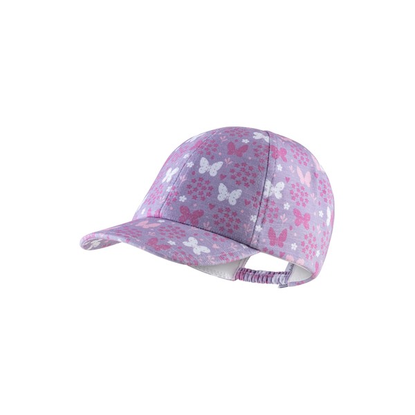 Sterntaler Baseball Cap Flowers – Girls' Peaked Cap with Floral