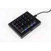 Max keyboard Falcon-20 Programmable Macropad Mechanical Keyboard, Backlit Multicolor LED,