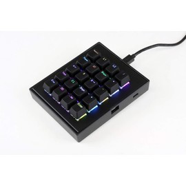Max keyboard Falcon-20 Programmable Macropad Mechanical Keyboard, Backlit Multicolor LED, Cherry MX RGB Switch (Cherry MX RGB Brown)