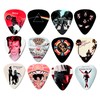 24 Famous Albums on 12 Double Sided Guitar Picks +