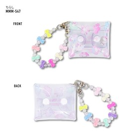 My Melody 50th Clear Multi Case with Bead Chain SS Size Catch
