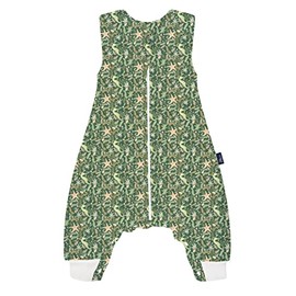 Alvi Sleep-Overall Light Baby Sleeping Bag with Feet, Summer Sleeping Bag, Children's Sleeping Bag Made of Cotton, Gots Underwater World