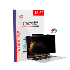 TECHNOLOGYVS Laptop Magnetic Privacy Screen 13.3 Inch for HP/Dell/Acer/Lenovo/ThinkPad/Asus/Sony, Removable 16:9 Aspect Laptop Shield, Anti Blue Light Glare 13in Filter