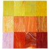 Lanyani 10 Sheets Variety Stained Glass Sheets Pack, 4 x