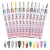 Nagellack Stift, 12 Farben 3D Nagellackstifte für Nägel, Nagellack Stifte