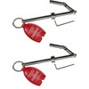 YnFag Double Drop Leg Elevator Door Key, 2 Pack -