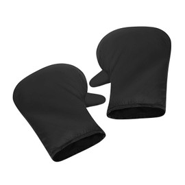 ITODA Motorcycle Handlebar Muffs Windproof Motorbike Hand Warmer Winter Fleece Thermal Cycling Gloves Outdoor Handle Mittens for Men Women Motorcycles Scooters Snowmobiles