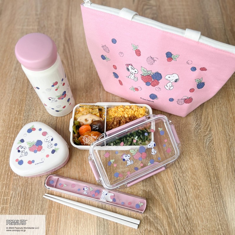 Peanuts [Fancy] Lunch Box PCD 500 [Pink]
