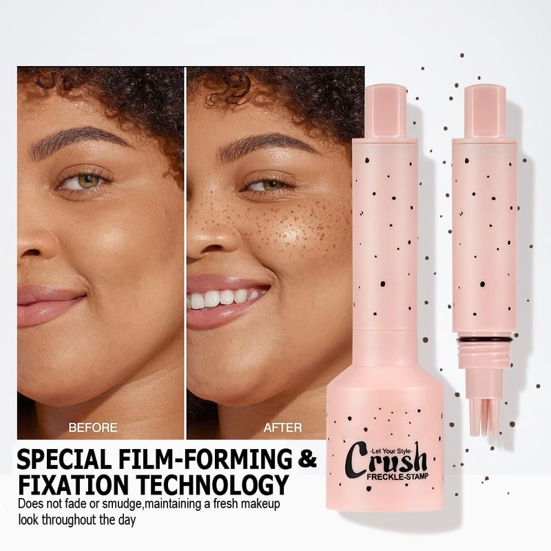 Freckle Pen, Freckle Stamp, Waterproof, Smudge-proof, Transfer-proof,Easy Natural Sun-Kissed Look