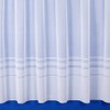 The Textile House Leanne White Semi-Plain Net Curtain - 2
