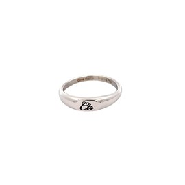 One Moment In Time J183 Size 8 Stainless Steel PIXI Ring Mormon LDS CTR