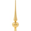 Pointed Christmas Tree Topper Christmas Topper Decoration 30cm (Gold)