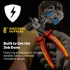 MEGAPRO® Pliers | 1000V VDE Certified | 8.5" Long |