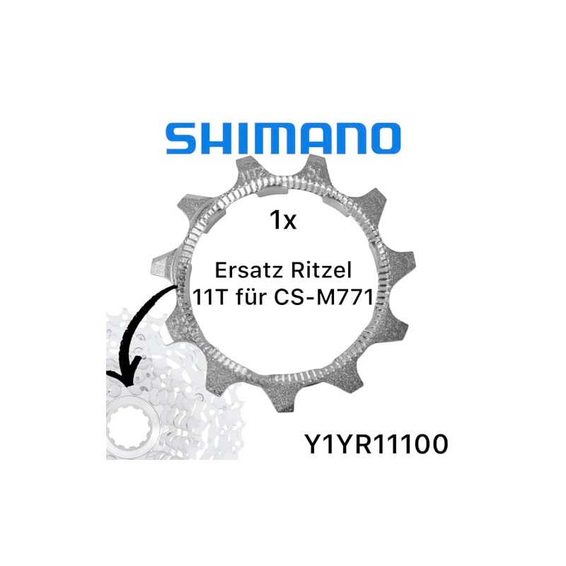 SHIMANO Sprocket 11 Teeth with Spacer Ring for BL Group