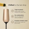 Huski Champagne Flute | NEW | Premium Stainless Steel Champagne