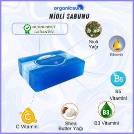 Organicsun Doğal Nioli Sabunu 140 Gr Tüm Cilt Tipleri İçin Kötü Koku ve Kaşıntı Karşıtı Nioli Yağı Sabunu