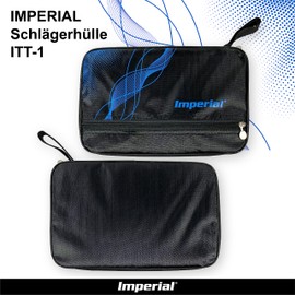 Imperial Table Tennis Racket Cover ITT-1 | Single Racket Cover with Separate Front Pocket for Accessories