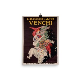 Vintage Poster - Cioccolato Venchi 0420 - Premium Luster Photo Paper Poster (12x16)