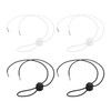 4 Pieces Windproof Rope Strap, Elastic Elastic Strap, Adjustable Windproof