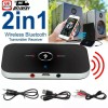 2in1 Bluetooth Transmitter & Receiver Wireless A2DP for Home TV