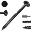 Dayalo Pack of 50 Wood Screws Torx 6.3 x 73