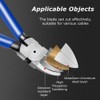 143 Flush Cutter Side Cutting Pliers Steel, Ergonomic Handle, Cable