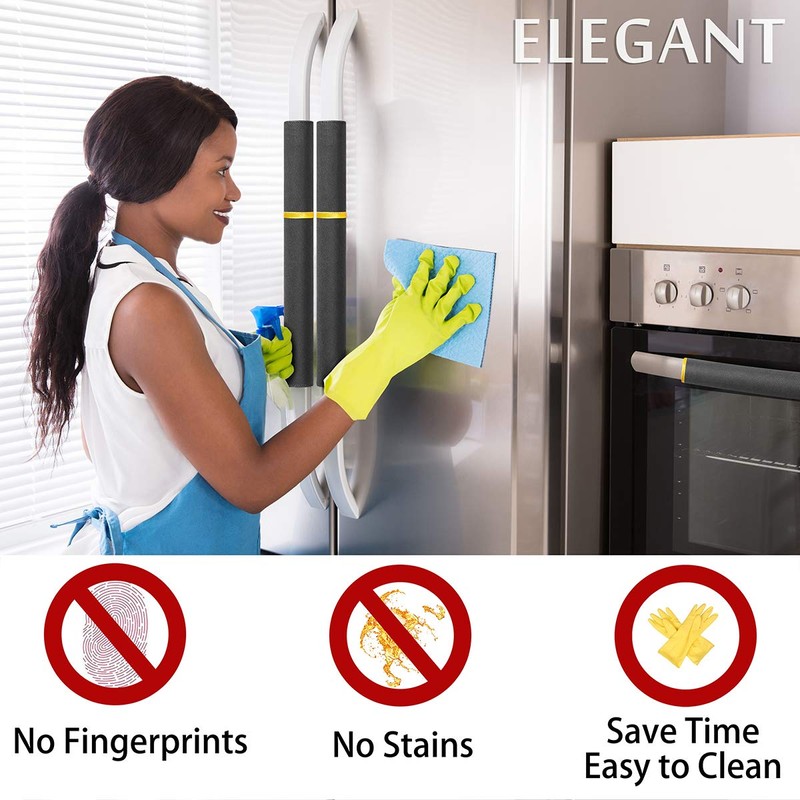 MRKG Refrigerator Door Handle Covers, Set of 4, Washable Without